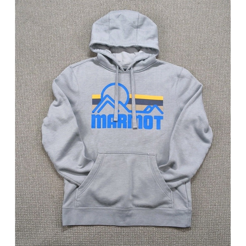 Marmot Men's Coastal Pullover Hoodie Heather Grey Size Small S